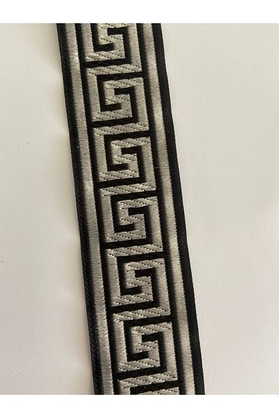 FANTASTIC KURDELE 35062 Woven Border Ribbon