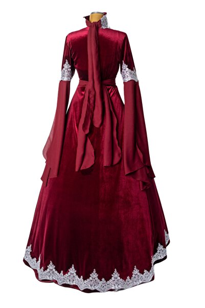 DolunayModa Bindallı Yeni Sezon Gümüş Dantelli