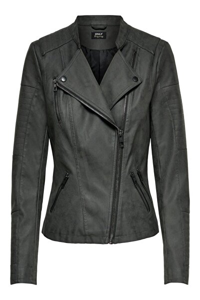 ONLY Ava Faux Leather Bıker Otw Noos Kadın Jacket 15102997