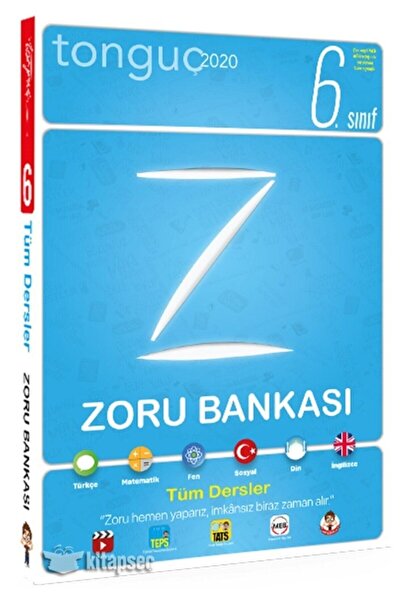 Tonguç Yayınları 6. Sınıf Tüm Dersler Zoru Bankası Demi