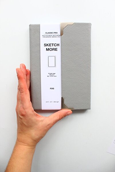 Poli Art Design كراسة الرسم الكلاسيكية الاحترافية - كراسة الرسم المستطيلة B5،...