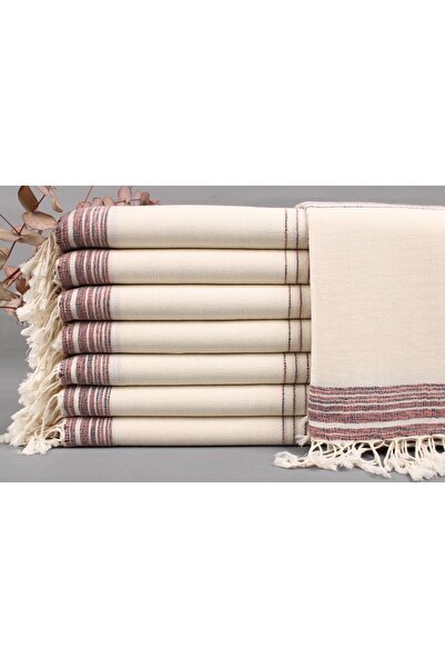 Kayra Export Peştemal Turuncu-siyah Organik Peştemal 90x170 Cm Pamuk Peştemal...