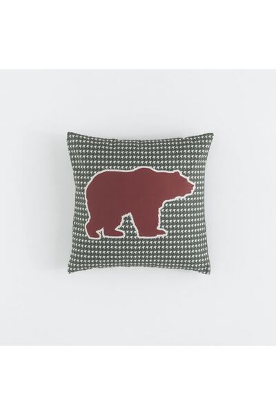 Home Harmony 40x40 Dijital Kırlent Kutup Ayısı