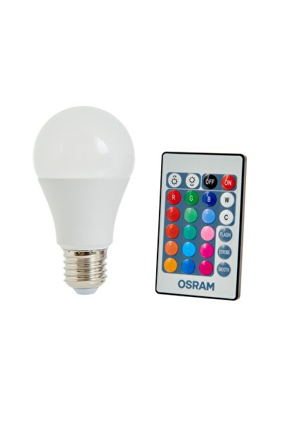 Osram Rgb E27 A60 9w/27k-65k 806lm Renk Değiştiren Kumandalı Ampul