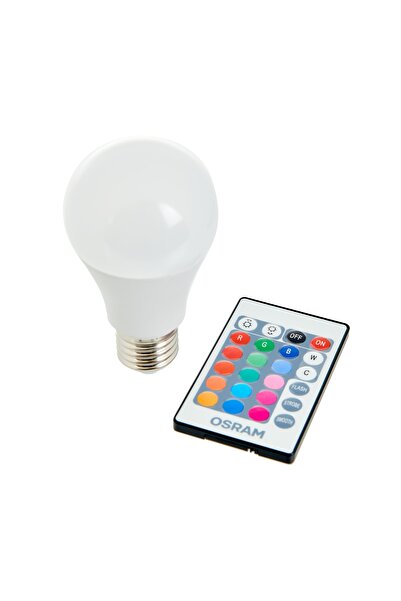 Osram Rgb E27 A60 9w/27k-65k 806lm Renk Değiştiren Kumandalı Ampul