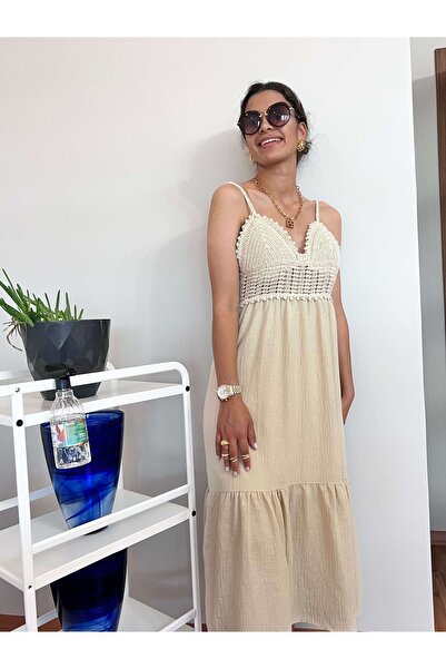 edda demir Linen Dress 7502