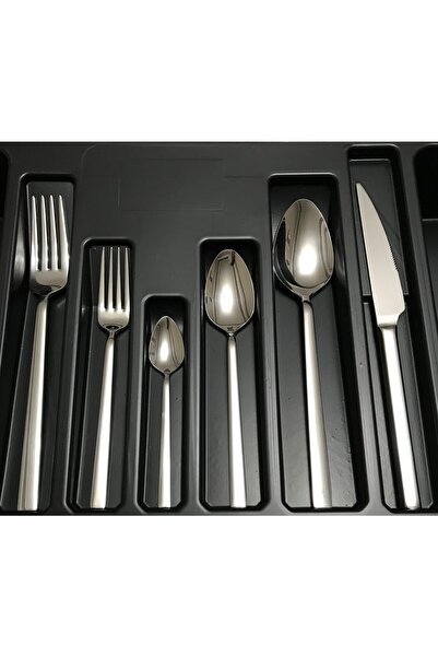 Kardelen Çubuk 72 Piece 10.oo mm Knife Spoon Fork Set for 12 Persons