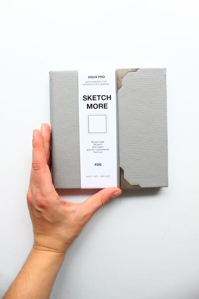 Poli Art Design كراسة الرسم المربعة Canson The Wall Pro مقاس 20 × 20 سم (للاف...