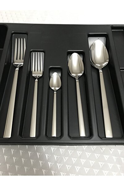 Kardelen Istabul 60 Piece Spoon Fork Set for 12 Persons