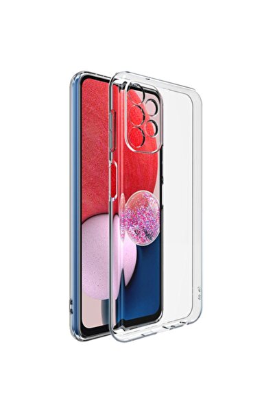 Ally Sm Galaxy A13 4g Kılıf Kamera Korumalı Ultra Ince Şeffaf Silikon Şeffaf