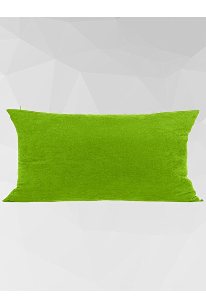 Cortibo Barcelona Throw Pillow Cover Leaf Green