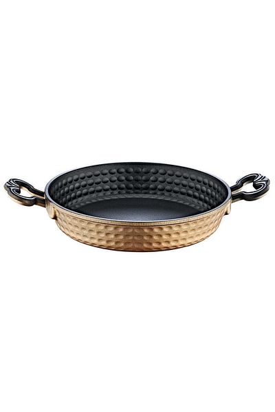 OMS PASLANMAZ Oms Casting Non-stick Teflon 3-Piece Pan Set 18-20-22cm