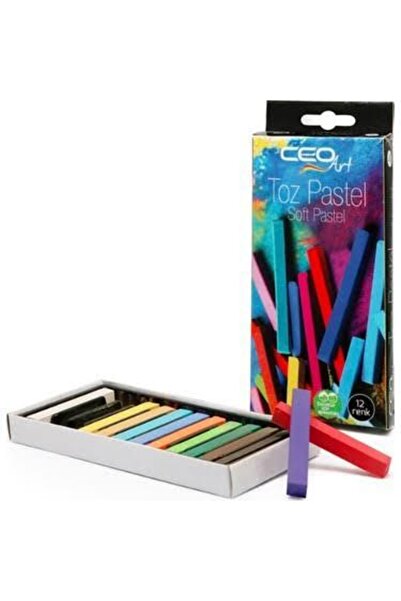Ceoart بودرة باستيل 12 عبوة