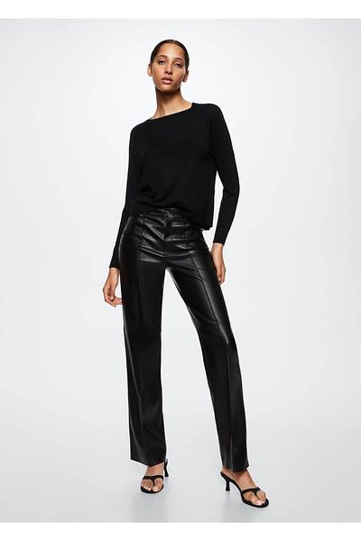 MANGO Woman Pulover subțire tricotat