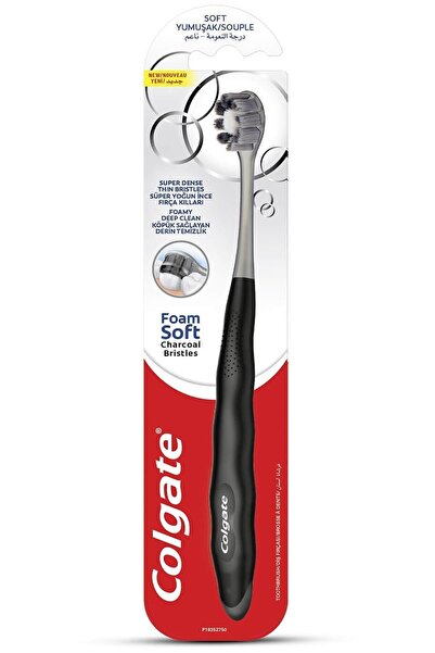 Colgate Diş Fırçası Foam Soft Charcoal