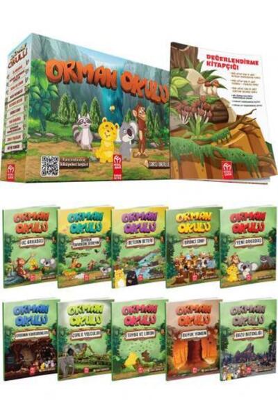 Model Eğitim Yayınları Model Orman Okulu 10 Kitap Hikaye Seti