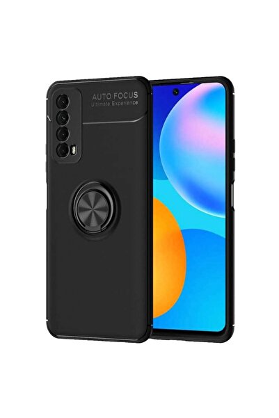 Smart Tech Huawei P Smart 2021 Yüzüklü Power Silikon Kılıf
