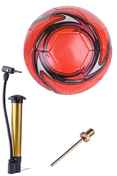 Ultio Spor مقاس 5 كرة قدم مخيطة آليًا + مضخة تضخم فائقة