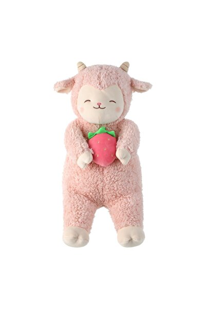 Miniso Tembel Koyun Peluş Yumuşak Bebek Çilekli