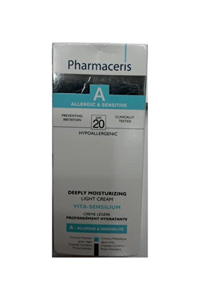 Pharmaceris كريم خفيف للترطيب العميق بعامل حماية من الشمس 20 - 50 مل من فيتا ...