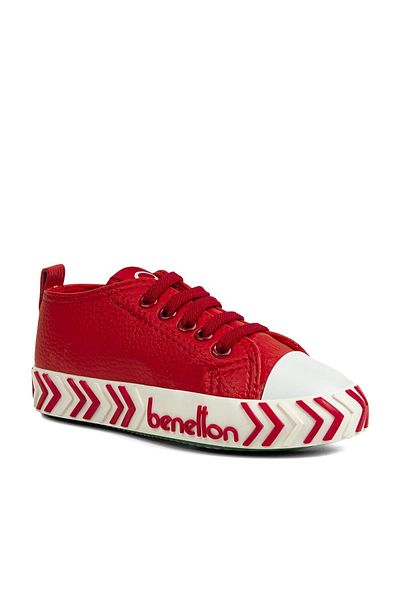 Benetton ®| Bn-30784 - 3394 Red - Children's Sneakers