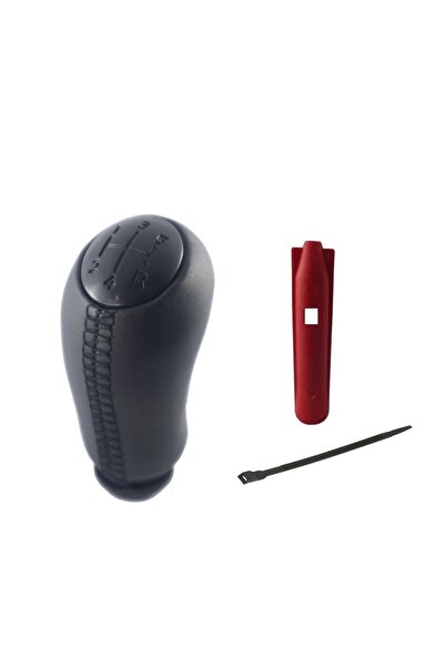 Vts Körük Dacia Stepway Leather Gear Shift Knob Shiny Cover