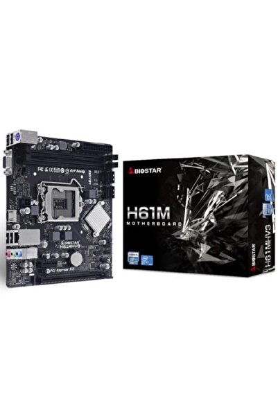 Biostar H61MHV3 Intel ®   H61 LGA 1155 (Socket H2) micro ATX
