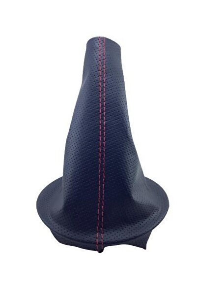 Vts Körük منفاخ ناقل الحركة لشريك بيجو من الجلد المثقوب بخياطة حمراء