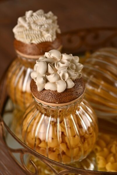 UZUNOGLU Makarna Saklama Kabı - Makarna Kapaklı Cam Kavanoz