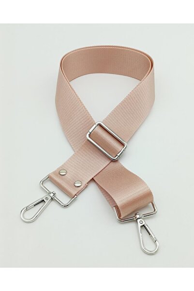 angel çanta aksesuar عمود بوليستر 120x4 سم معدن فضي فاتح