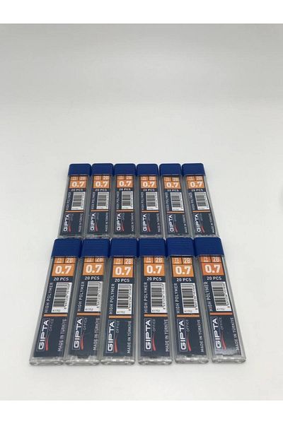 Gıpta 0.7 2b 75mm Pen Tip 12 Pieces