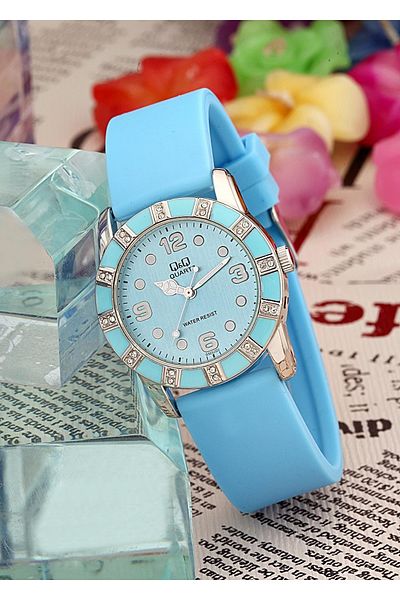 Q&Q Silicone Women's Wristwatch Pgs03