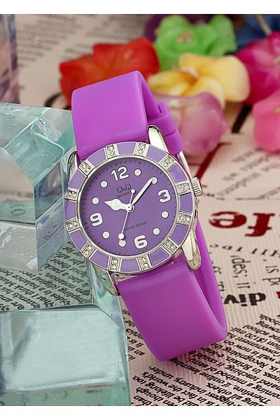 Q&Q Silicone Women's Wristwatch Pgs03