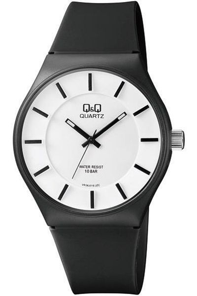 Q&Q Silicone Unisex Wristwatch Pvr36