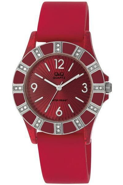 Q&Q Silicone Women's Wristwatch Pgs33