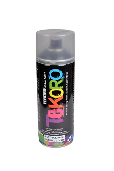 TEKORO Sprey Boya 400ml Ral 7016 Mat Antrasit Gri