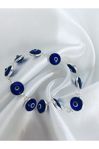 nazarboncuğu 925 Ayar Nazar Boncuklu Bileklik