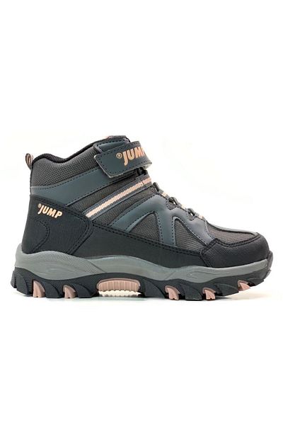Jump 27790 Orthopedic Girls Gray/Powder Outdoor Boots