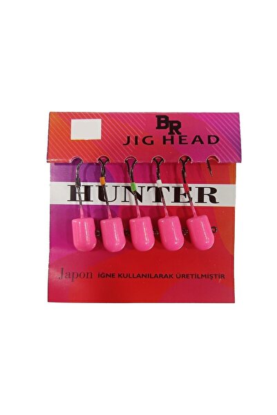 BR Jig Head Bera Hunter Glowlu Karides Gözlü Jig Head 3,5 Gr