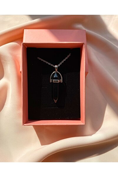 VALİOSO JOYA حجر العقيق الطبيعي - قلادة معدنية إيجابية وعلاجية