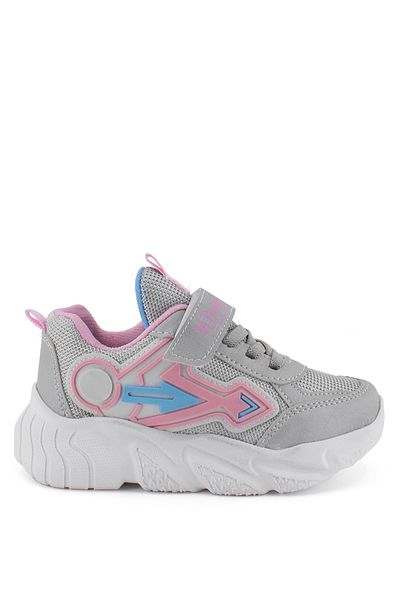 M.P. M.p 222-3510pt Girl's Sneakers Gray