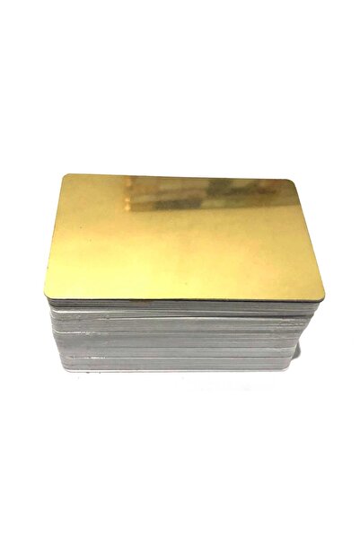 Altın -gold Görünümlü Mifare Kart 13,56 Mhz 10 Adet