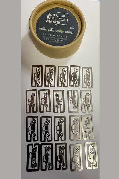 Vox Art Metal Paper Clips - 20 Pieces - 1.9 X 1.6 Cm - Boxed