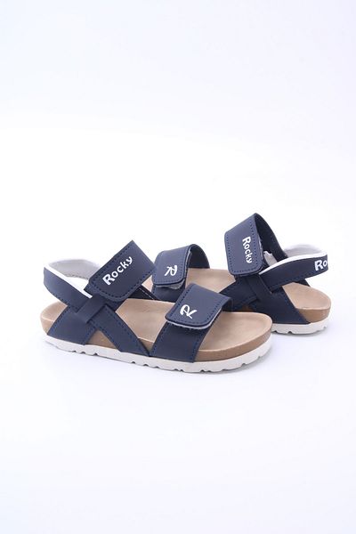 eformoda by emre yılmaz Marineblaue Kindersandalen 112