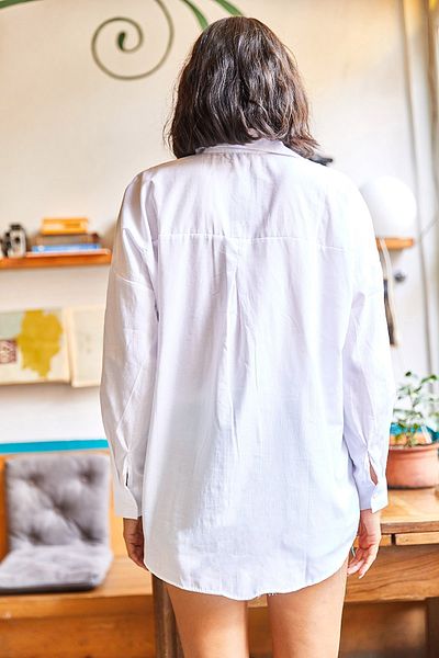 Olalook Hemd - Weiß - Oversized