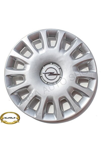 Opel Corsa 14"inç Kırılmaz 4 Adet 1 Takım Gri Jant Kapağı