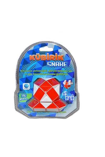 MCM GROUP Sunman 01623 Sunman, Cubic Snake Intelligence Cube Toy