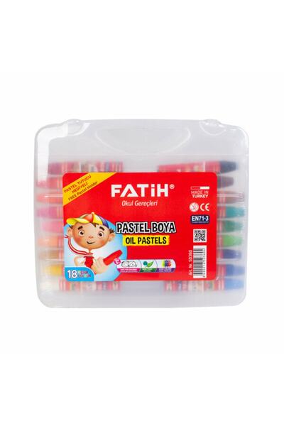 Fatih Pastel Boya Çantalı 18 Renk 50360 3604 3611