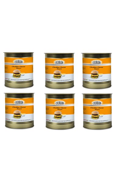 Colorado Cheddar Cheese Sauce 2.800 Gr * 6 Adet 16.800 Gr ( Cheddar Peynir So...