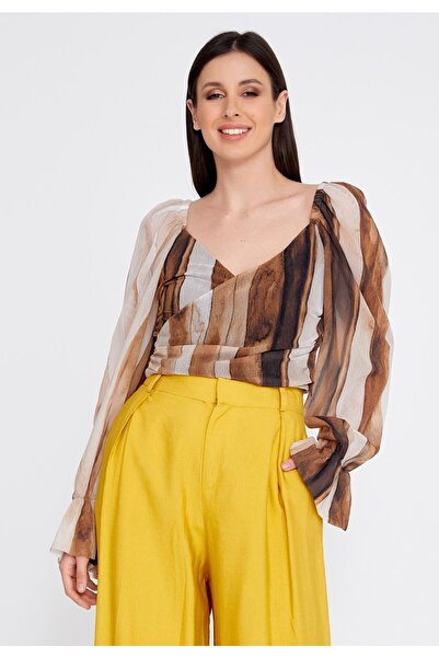 Unıquemode Bayan Şifon Bluz
